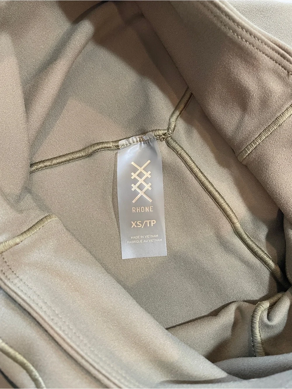 NWT Rhône Revive 7/8 Pocket Legging Brown Leaf XS